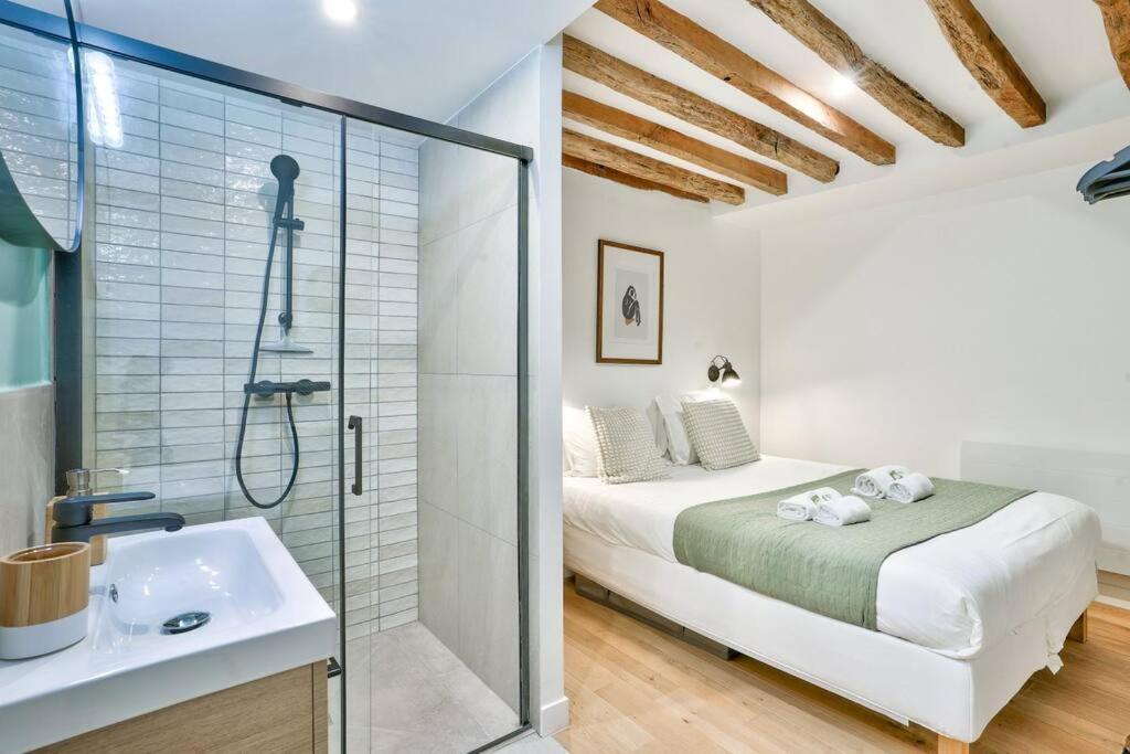 Magnifique Appartement Pour 6 - Montorgueil París Exterior foto