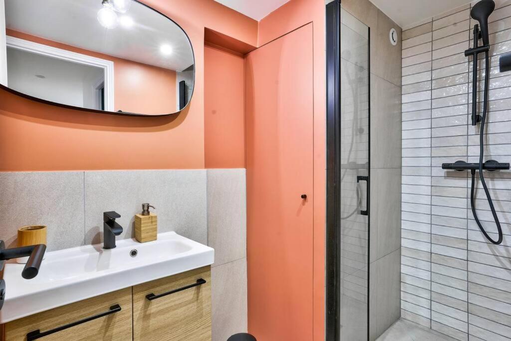 Magnifique Appartement Pour 6 - Montorgueil París Exterior foto